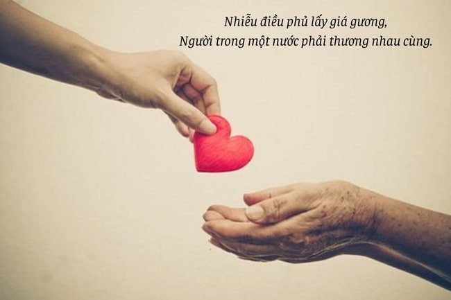 Thành ngữ về lòng nhân ái
