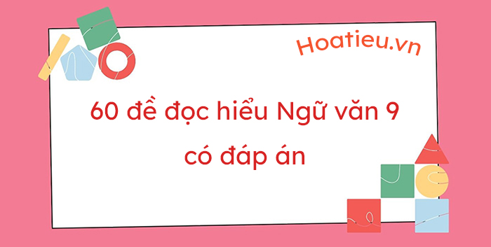 Bộ đề đọc hiểu Ngữ văn lớp 9 