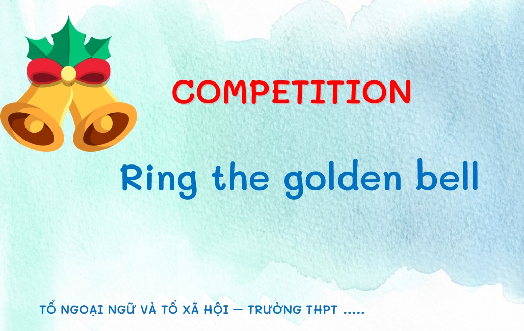 PPt Rung chuông vàng THPT