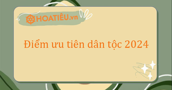 Điểm ưu tiên dân tộc