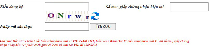 Tra cứu biển số xe máy, ô tô online