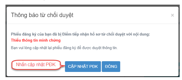 Khi viết sai phiếu đăng ký dự thi THPT quốc gia cần làm gì