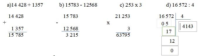 Đề thi Toán lớp 3 học kì 2 Kết nối tri thức