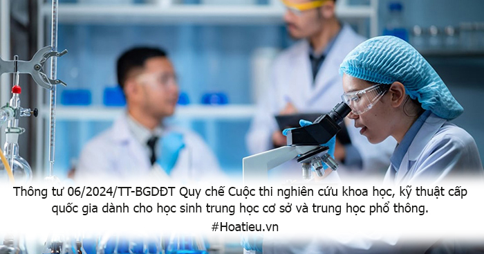 Thông tư 06 2024 BGDĐT
