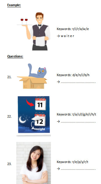 Đề thi Tiếng Anh lớp 4 học kì 2 có file nghe