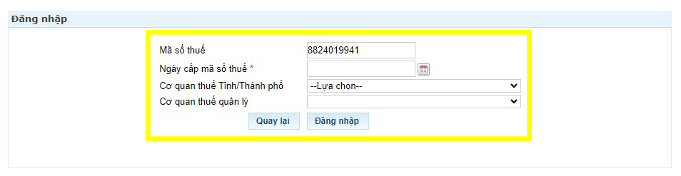 Hướng dẫn cách đăng nhập và sử dụng hệ thống eTax