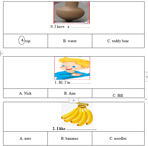 Đề thi học kì 2 môn Tiếng Anh 1 sách Kết nối tri thức