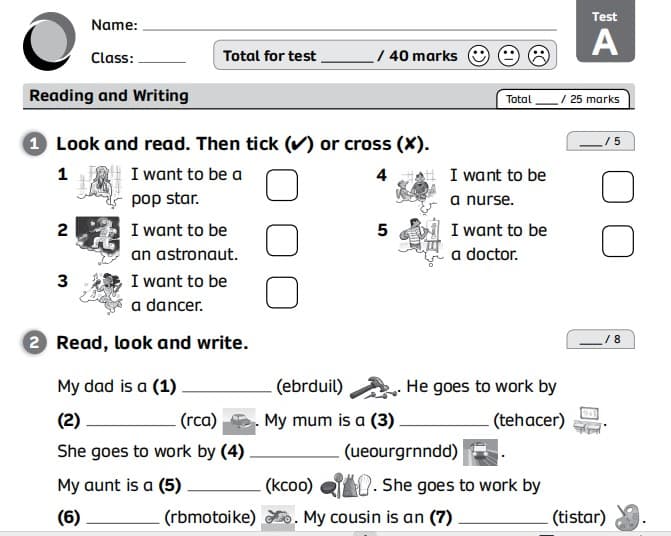 Đề cương ôn tập học kì 2 Tiếng Anh 4