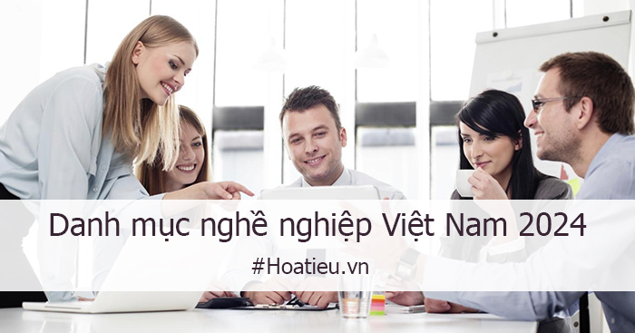 Danh mục nhóm nghề việt nam	