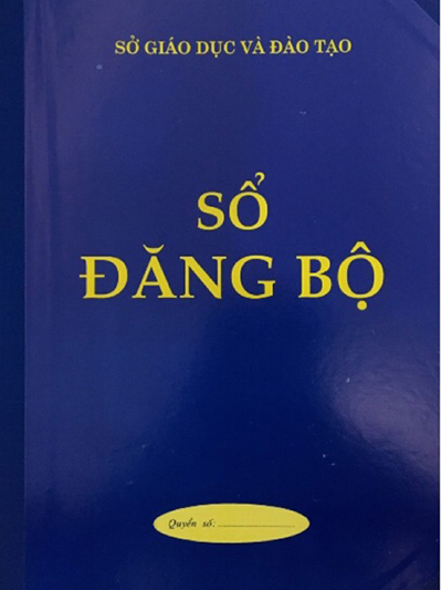 Sổ đăng bộ THPT