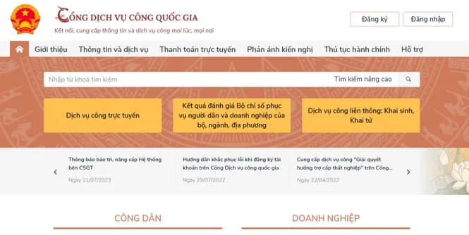 Nộp báo cáo tình hình sử dụng lao động online