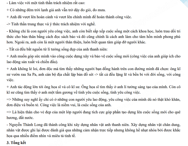 Đáp án đề Văn vào 10 yên Bái 2024