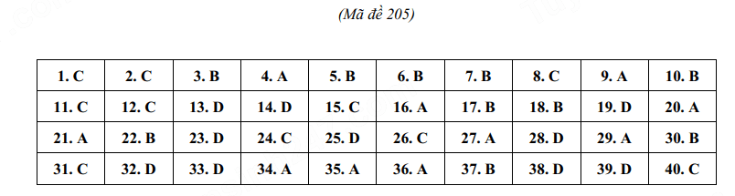 Đáp án đề thi tuyển sinh lớp 10 môn Anh Tuyên Quang 2024