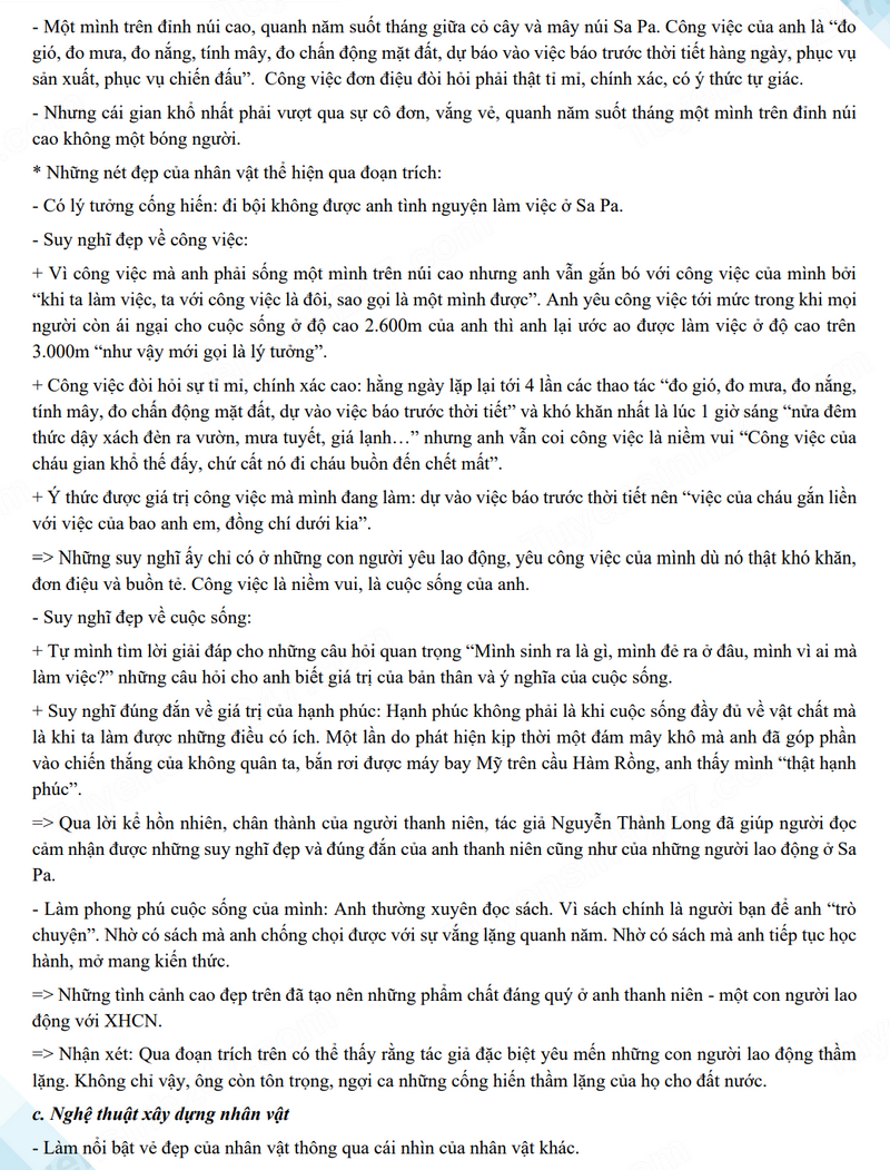 Đáp án đề thi Văn vào 10 năm 2024 Hải Dương