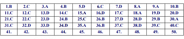 Đáp án đề thi tuyển sinh lớp 10 môn Toán tỉnh Yên Bái 2024