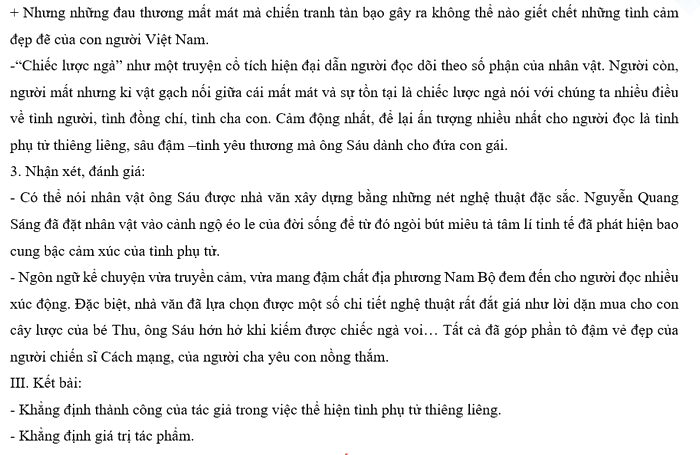Đáp án đề Văn vào 10 Bắc Kạn 2024