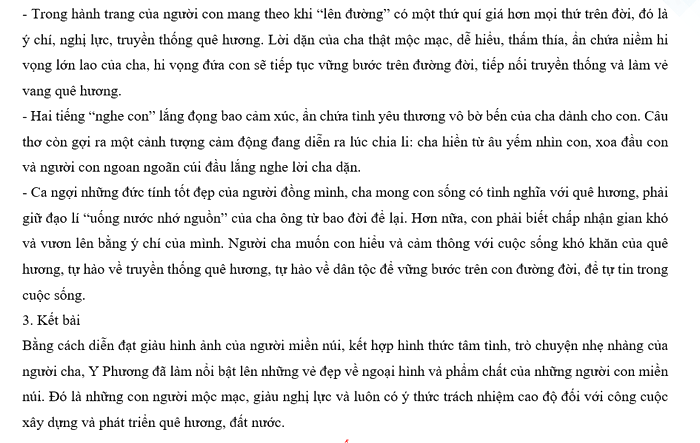 Đáp án đề thi tuyển sinh lớp 10 môn Văn Bắc Giang