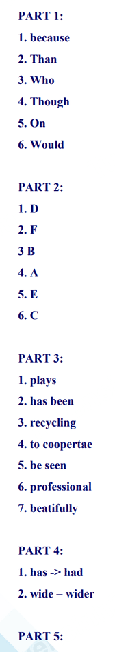 Đáp án đề thi tuyển sinh lớp 10 môn Anh Bình Định 2024