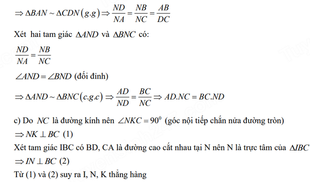 Đáp án đề thi tuyển sinh lớp 10 môn Toán Quảng Bình 2024