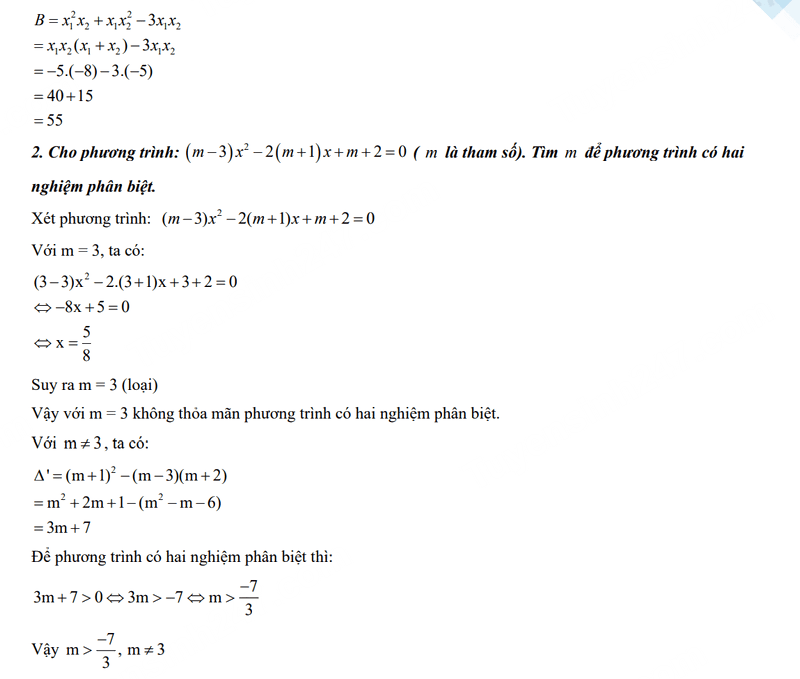 Đáp án đề thi tuyển sinh lớp 10 môn Toán Tiền Giang 2024