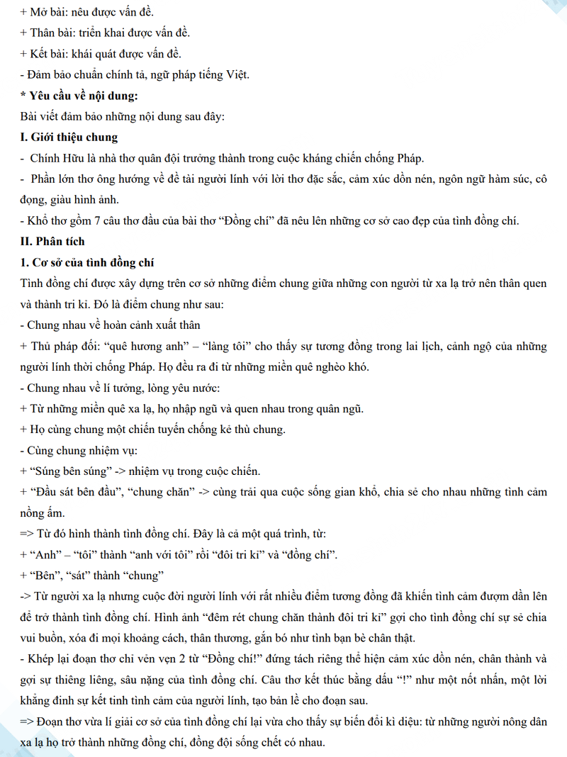 Đáp án đề Văn thi vào lớp 10 Long An 2024