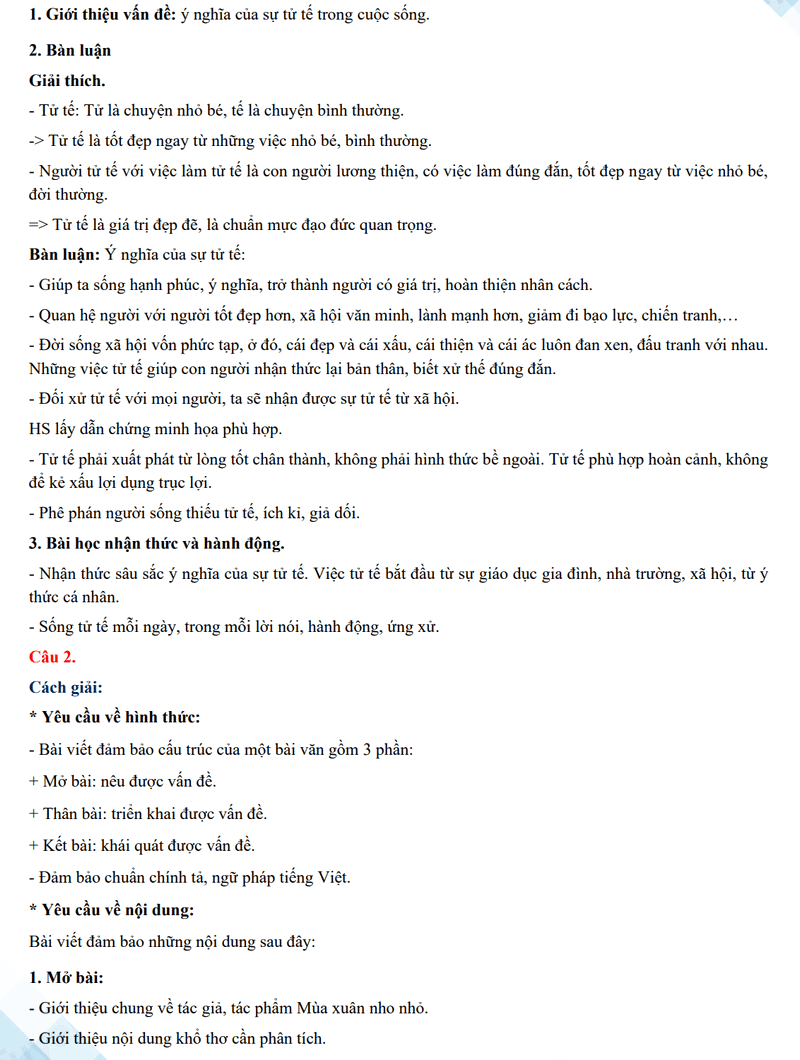 Đáp án đề thi tuyển sinh lớp 10 môn văn Đắk Lắk 2024-2025