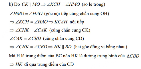 Đáp án đề thi tuyển sinh lớp 10 môn Toán 2024-2025 Nam Định