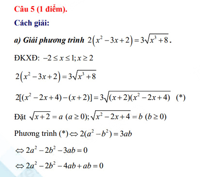 Đáp án đề thi tuyển sinh lớp 10 môn Toán 2024-2025 Nam Định