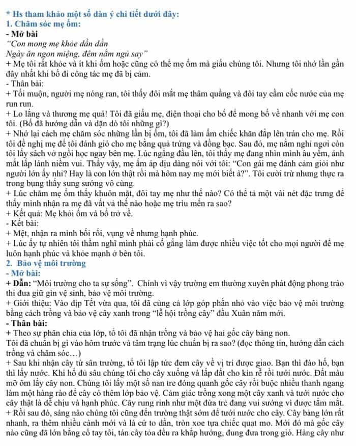 Đáp án Đề thi tuyển sinh vào lớp 6 môn Tiếng Việt trường Nam Từ Liêm 2024