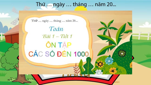 Giáo án Powerpoint Toán 3 Chân trời sáng tạo