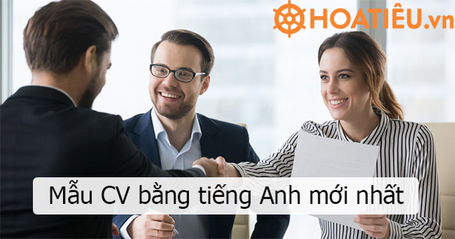 Mẫu CV tiếng Anh chuyên nghiệp