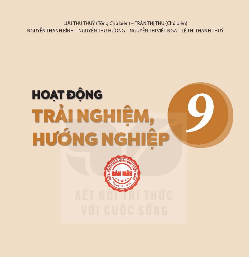 Nội dung SGK mới lớp 9 môn Hoạt động trải nghiệm hướng nghiệp KNTT