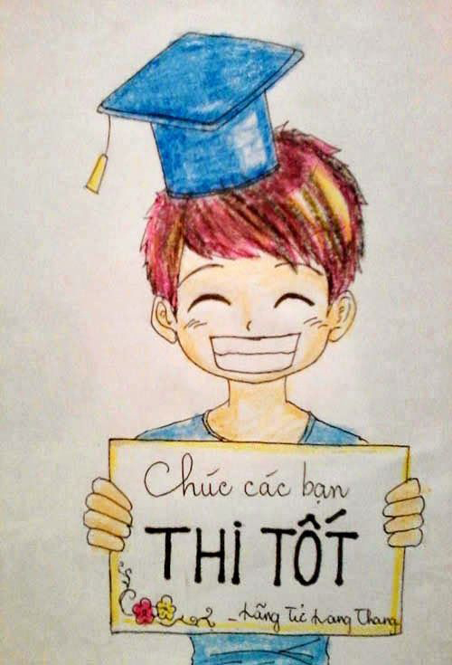 Hình ảnh chúc thi tốt