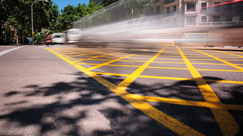 Hình ảnh vạch kẻ đường