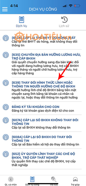 Cách đăng kí nhận lương hưu qua thẻ ATM