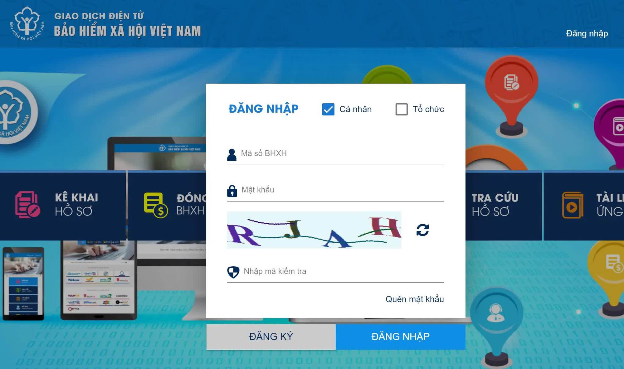 Đăng ký nhận lương hưu qua thẻ ATM bằng Cổng Dịch vụ công