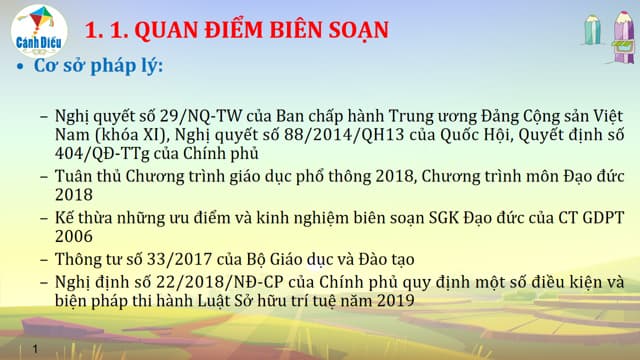 Bài giảng tập huấn sử dụng SGK Đạo đức lớp 5 Cánh Diều