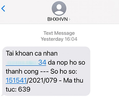 Cách nhận lương hưu trên VssID