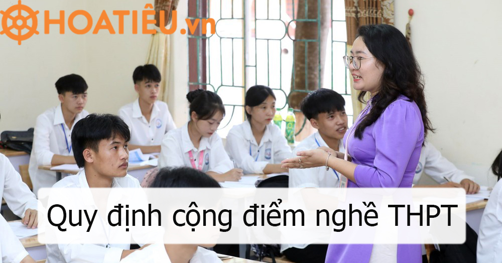 Cộng điểm nghề THPT 2024