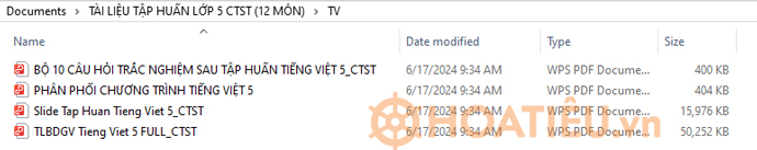 Tài liệu tập huấn sách Tiếng việt 5 bộ Chân trời sáng tạo