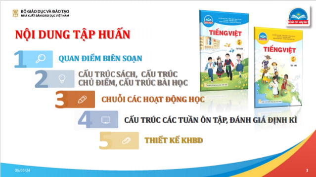 Tài liệu tập huấn sách Tiếng việt 5 bộ Chân trời sáng tạo