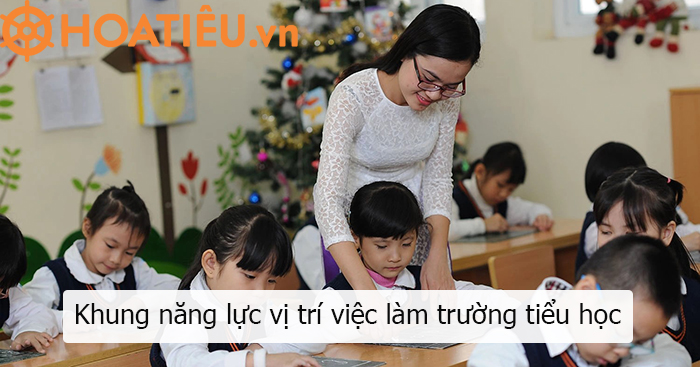 Khung năng lực vị trí việc làm tiểu học 2024