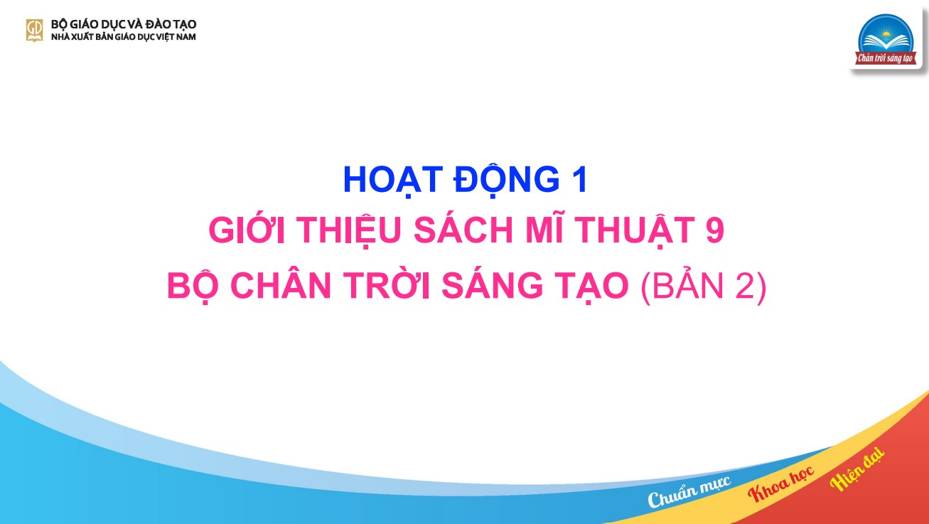 Slide tập huấn SGK mới lớp 9 môn Mĩ thuật CTST