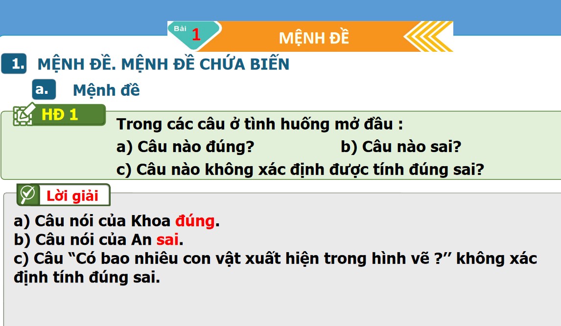 Giáo án PowerPoint Toán 10 KNTT học kì 1