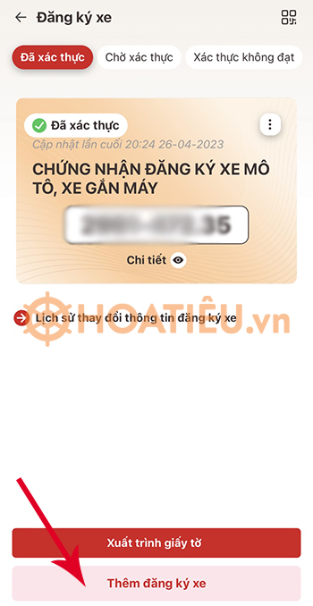 Cách đăng ký, bấm biển số xe trên VNeID từ 1/8 