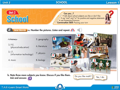 Bài giảng Powerpoint tiếng Anh 6 i-Learn Smart World