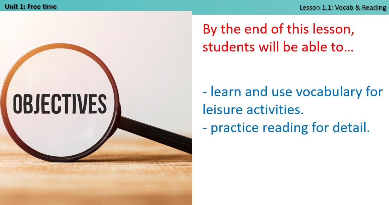 Bài giảng điện tử Tiếng Anh 8 i-Learn Smart World Unit 1