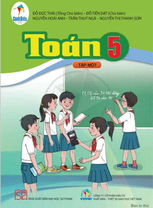 Sách Toán lớp 5 Cánh Diều tập 1 PDF
