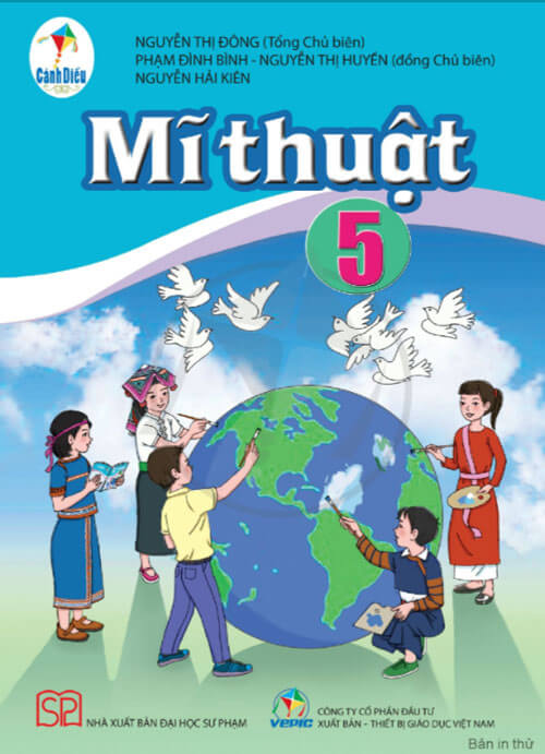 Sách Giáo Khoa Mĩ thuật lớp 5 Cánh Diều