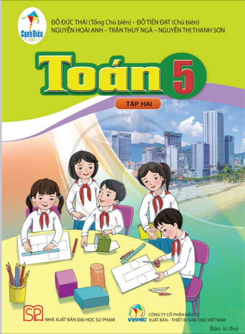 Sách Toán lớp 5 Cánh Diều tập 2